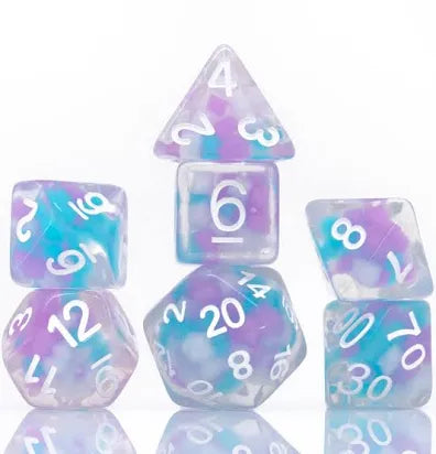 Sirius Cotton Candy Glowworm Dice Set (7)