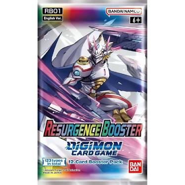 Digimon TCG Resurgence Booster booster pack