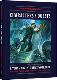Dungeons & Dragons RPG: A Young Adventurer's Guide- Characters & Quests Hardcover