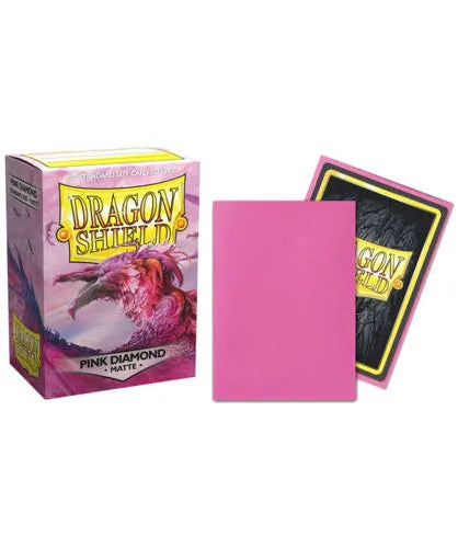 Dragon Shield Card Sleeves: Matte Pink Diamond (100)