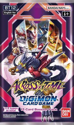 Digimon TCG Across Time booster pack