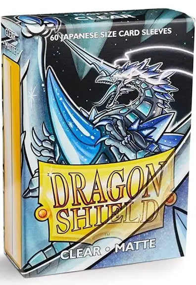 Dragon Shield Japanese Size Matte Clear 60 count