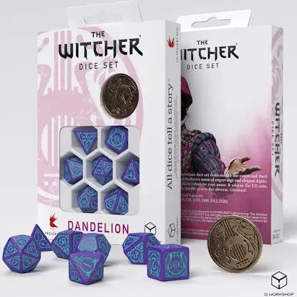 The Witcher Dice Set: Dandelion- Half Century Of Poetry