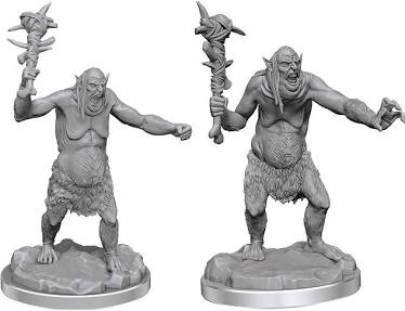 D&D Nolzur's Marvelous Unpainted Miniatures: Grimlocks W21