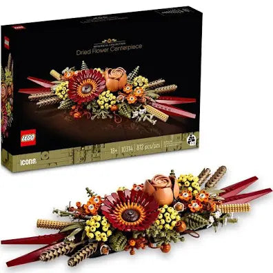 Lego Dried Flower Centerpiece