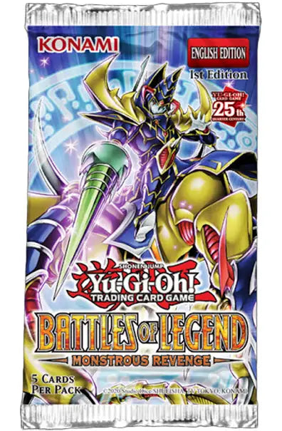 Yugioh! TCG: Battle of Legends- Monstrous Revenge Booster pack