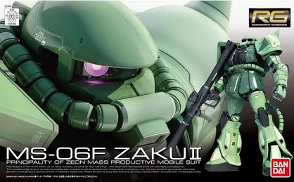 04 MS-06F Zaku II RG 1:144 Gundam Model Kit