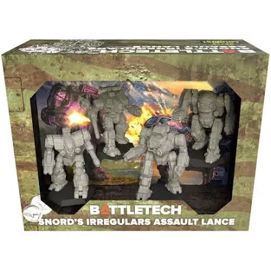 Battletech: Miniature Force Pack- Snord's Irregulars Assault Lance