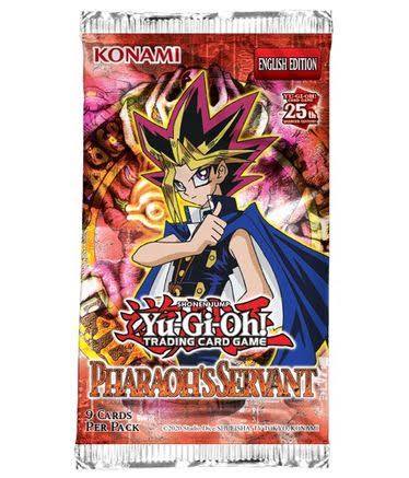 Yugioh! TCG: Pharaohs Servant Unlimited Booster pack