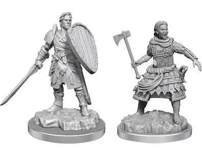 D&D Nolzur's Marvelous Unpainted Miniatures: Human Fighters W21