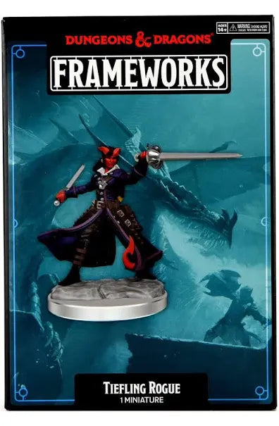 Dungeons & Dragons Frameworks: W01 Tiefling Rogue Female