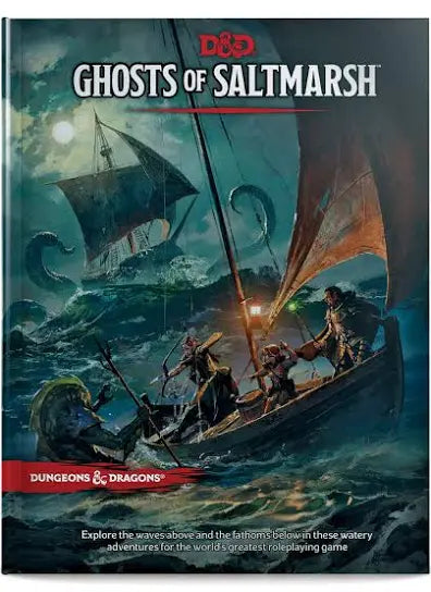 D&D RPG Ghosts of Saltmarsh 5e Hardcover