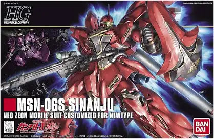 116 MSN-06S Sinanju HGUC Gundam Model kit