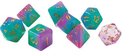 Sirius Northern Lights Dice Set (7)
