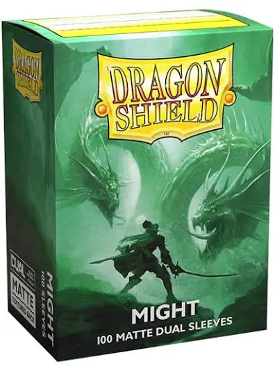 Dragon Shield Matte Dual Card Sleeves Might 100 count