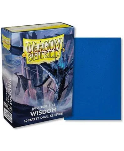 Dragon Shield Card Sleeves Japanese Size Matte Dual- Wisdom 60 count