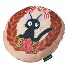 Kikis Delivery Service: Marushin Mochi Mochi Plush- Jiji and the Fluffy Bread