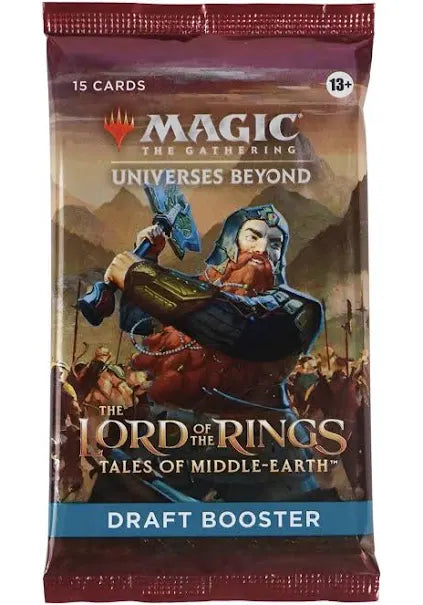 Magic The Gathering TCG: Lord of the Rings Draft Booster