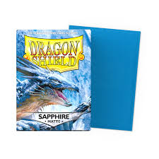 Dragon Shield Card Sleeves: Matte Sapphire(100)