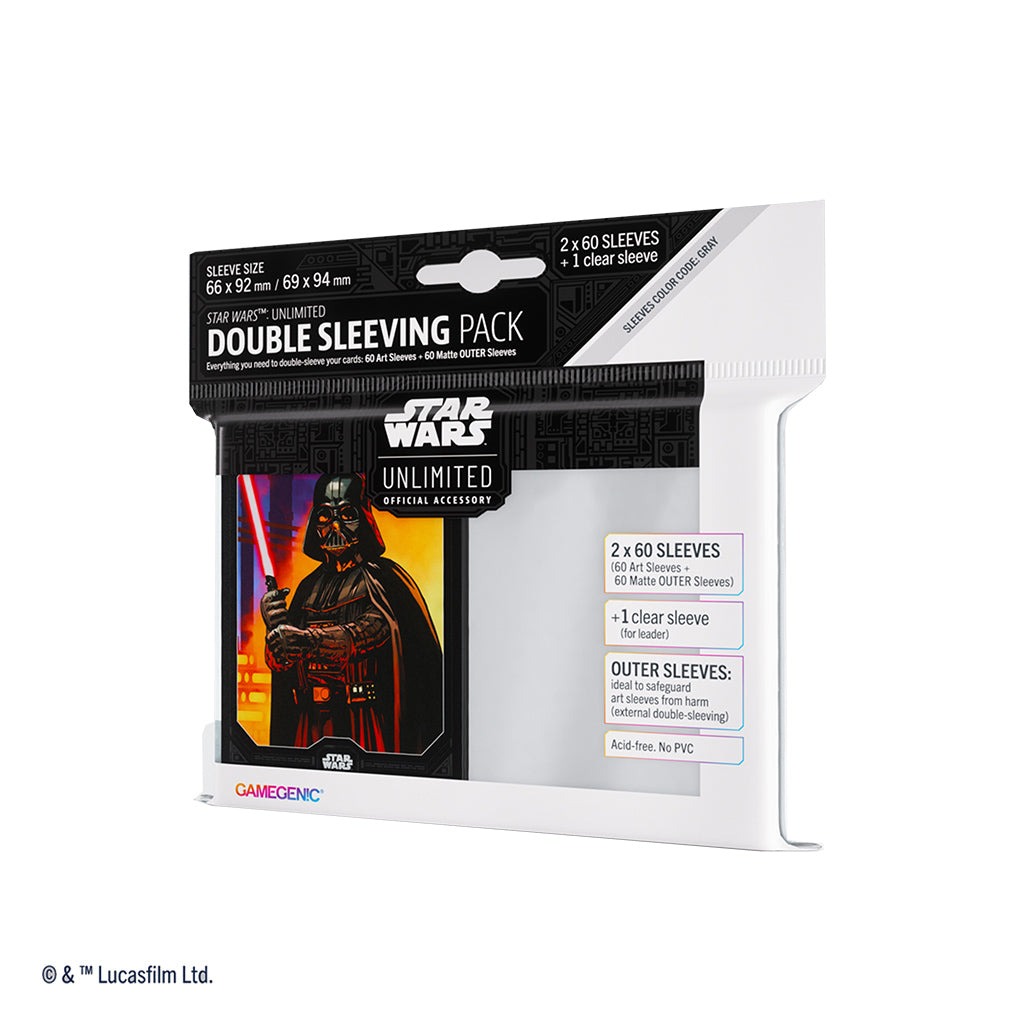 Star Wars: Unlimited Art Sleeves Double Sleeving Pack- Darth Vader
