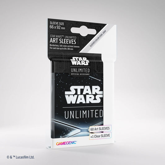 Star Wars: Unlimited Art Sleeves- Black
