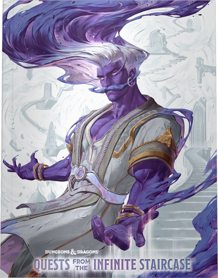Dungeons & Dragons rpg: Quests from the Infinite Staircase Hardcover Book Alternate Cover