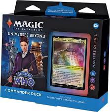 Magic the Gathering TCG: Doctor Who Commander Deck Masters of Evil