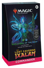Magic the Gathering TCG: Lost Caverns of Ixalan Commander deck: Explorers of the Deep