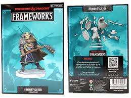 Dungeons & Dragons Frameworks: W01 Human Fighter male