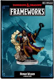 Dungeons & Dragons Frameworks: W01 Human Wizard male