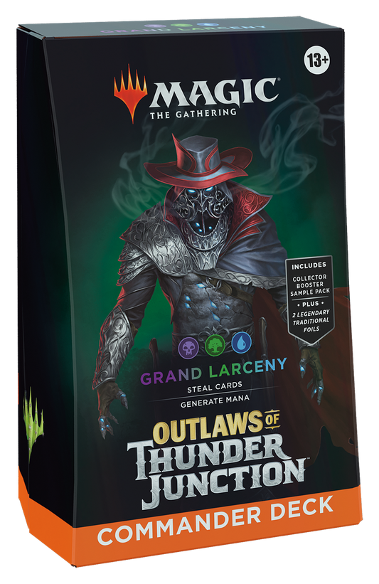 Magic The Gathering TCG: Outlaws of Thunder Junction Commander Deck: Grand Larceny
