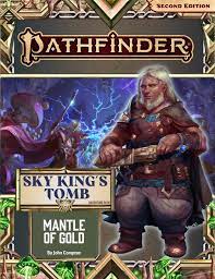 Pathfinder RPG Adventure Path Sky Kings Tomb Part 1 of 3 Mantle of Gold