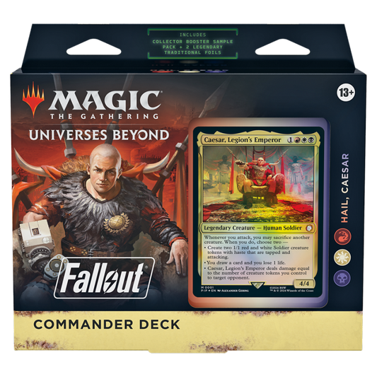 Magic the Gathering TCG: Fallout Commander Deck Hail, Caesar