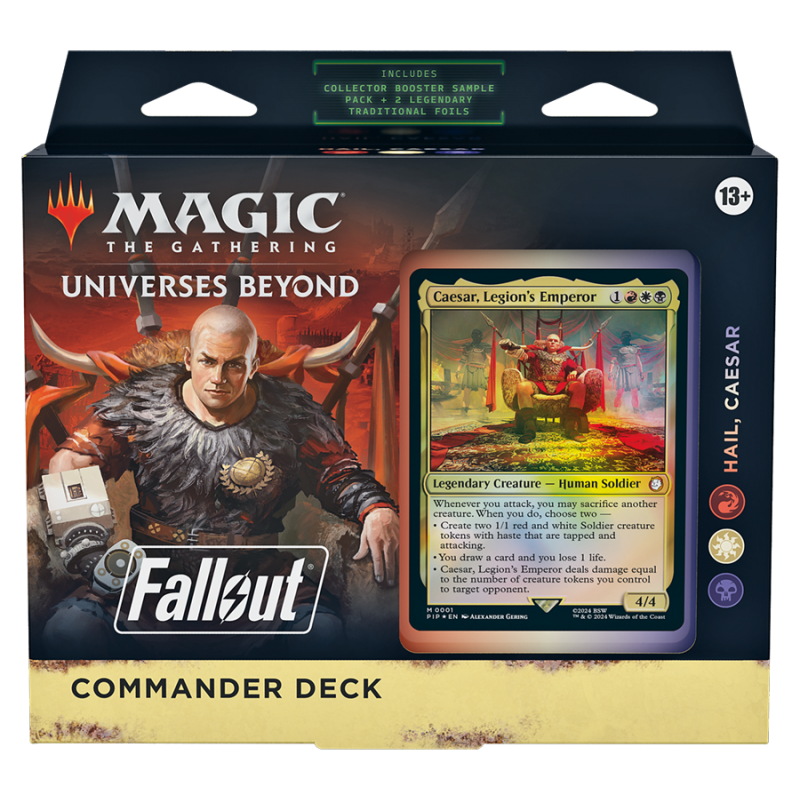 Magic the Gathering TCG: Fallout Commander Deck Hail, Caesar