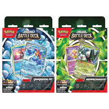 Pokemon TCG: Meowscarada/ Quaquaval ex Deluxe Battle Deck