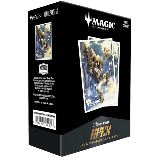 Magic The Gathering TCG: Final Fantasy 105ct Apex Deck Protector Sleeves Vivi
