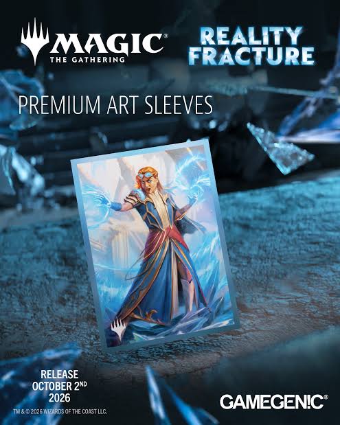 Magic The Gathering Fractured Reality Premium Art Sleeves- Chandra, Chill of Compliance