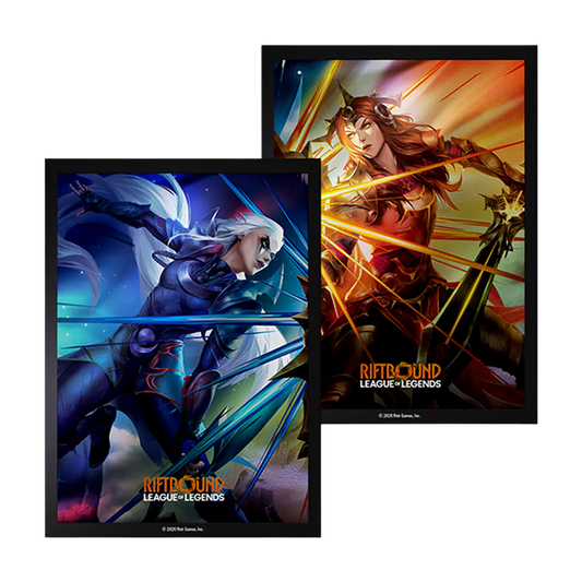 Riftbound: Vendetta Art Sleeves Diana vs Leona
