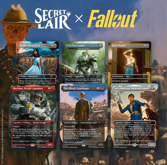 Magic the Gathering Secret Lair Drop: Secret Lair x Fallout: Beyond Vault 33 - Non-Foil Edition - Secret Lair Drop Series (SLD)