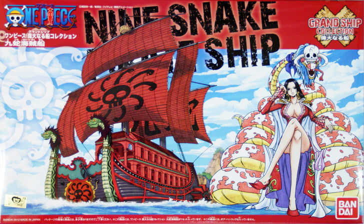 One Piece Nine Snake Pirate Ship Model Kit