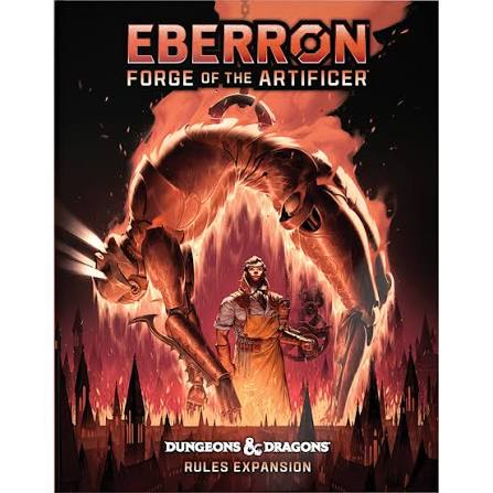 Dungeons & Dragons RPG: Eberron- Forge of the Artificer Hard Cover Book Alt Art