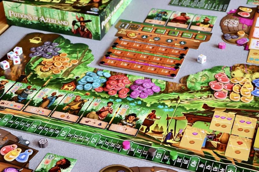Potions of Azerland Board Game