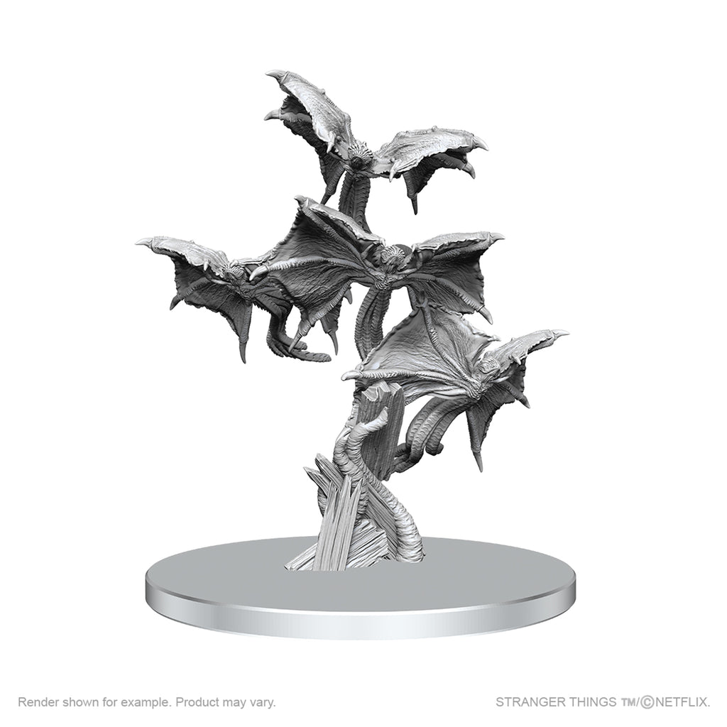 Stranger Things Unpainted Minis Demobat Swarm