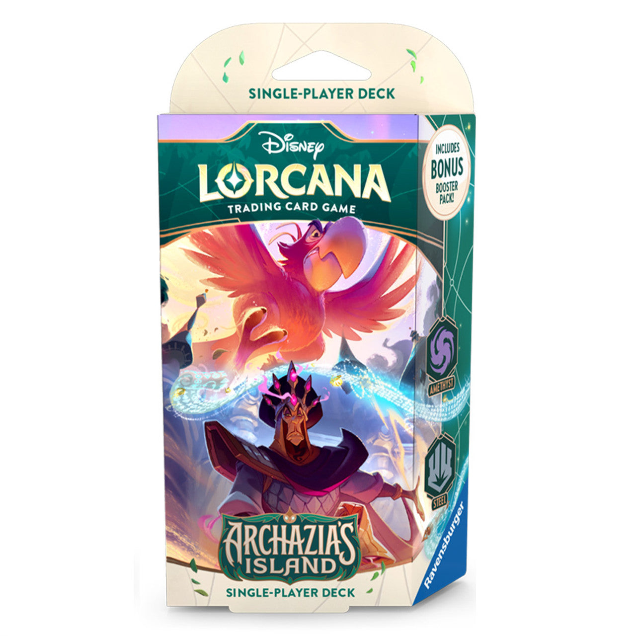 Disney Lorcana TCG: Archazia's Island- Starter Deck Amethyst/Steel