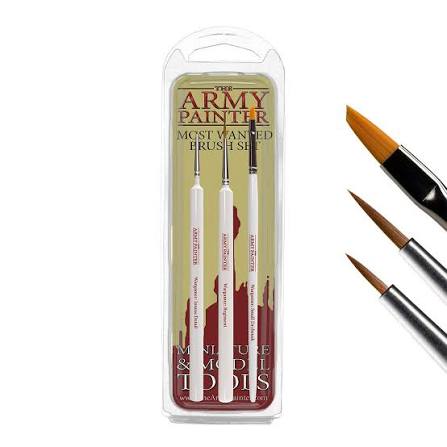 The Army Painter: Wargamer Most Wanted Brush Set