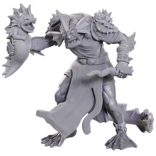 Dungeons & Dragons: Nolzur's Marvelous Unpainted Miniatures- Sahuagin Priestess W24