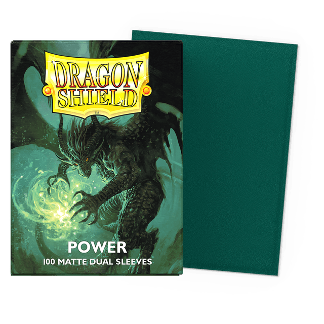 Dragon Shield Card Sleeves: Matte Dual: Power (100)
