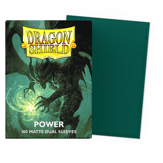 Dragon Shield Card Sleeves: Matte Dual: Power (100)