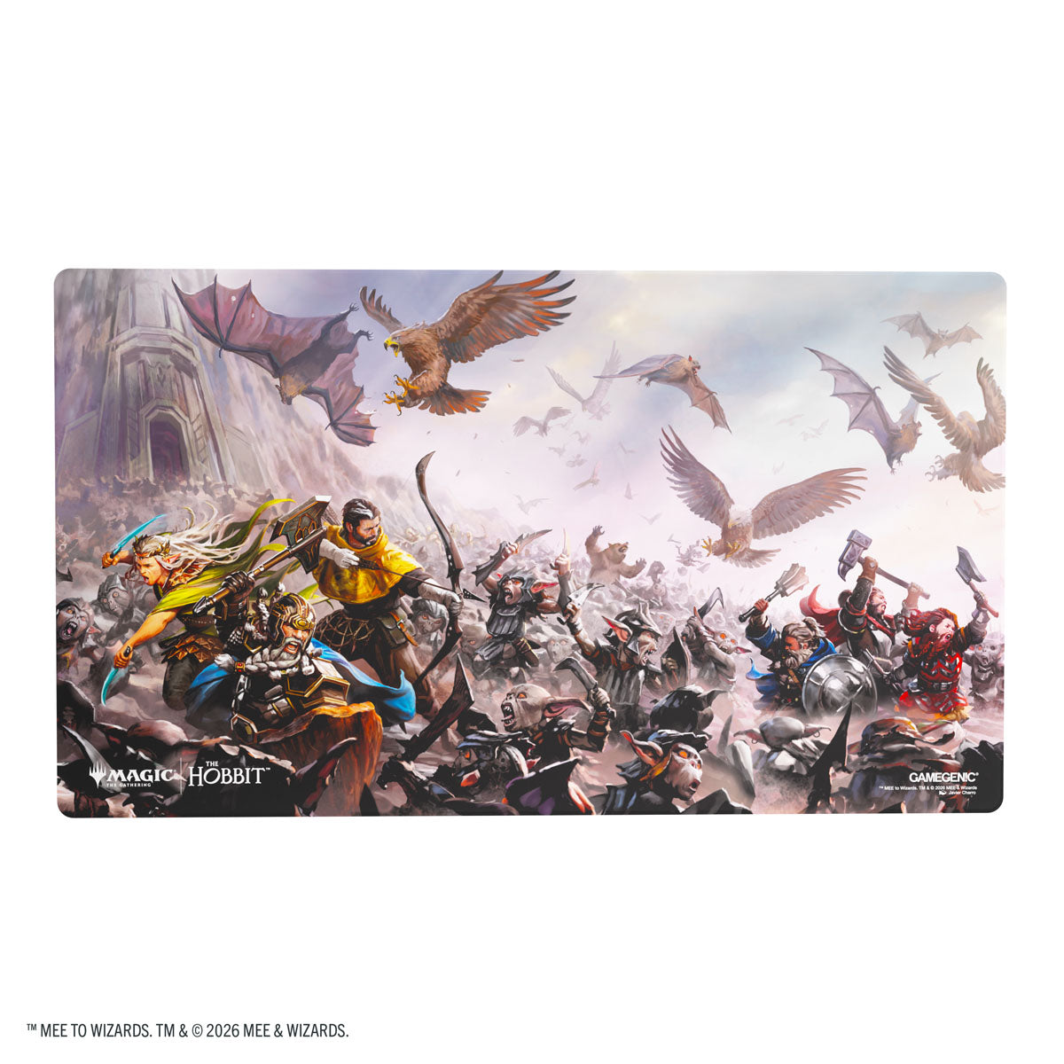 Magic The Gathering The Hobbit Prime Playmat- Battle of Five Armies