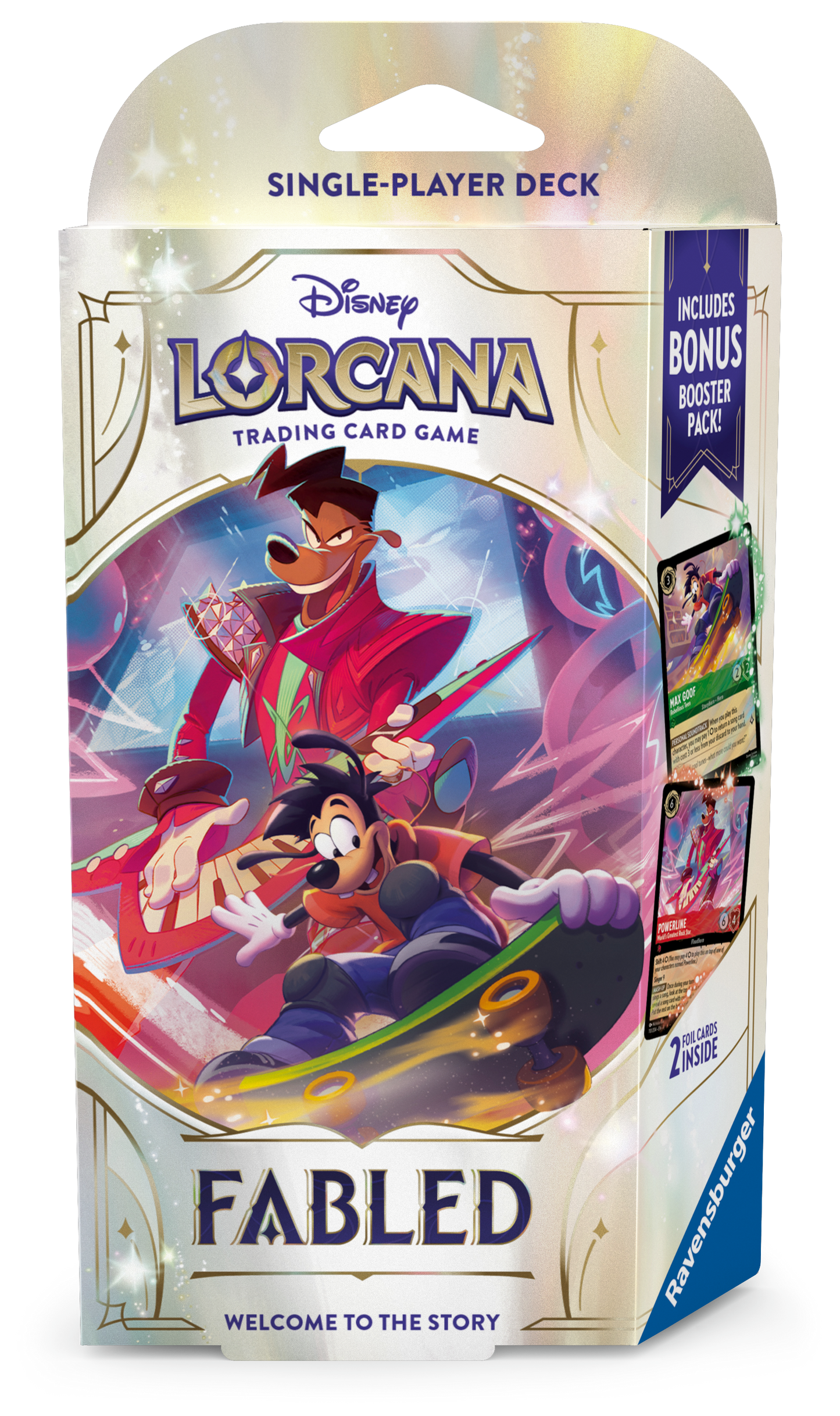 Disney Lorcana TCG: Fabled- Starter Deck Max/ Powerline